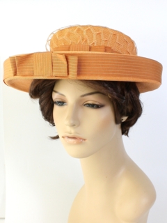 1960's Womens Accessories - Mod Hat