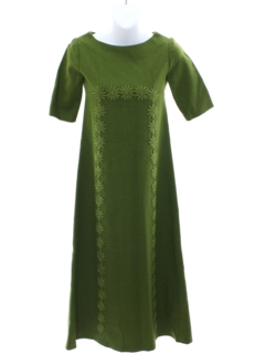 1960's Womens A-line Mod Dress