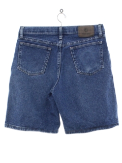 1990s spandex jean shorts