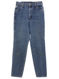 1980's Womens Wrangler Highwaisted Denim Jeans Pants