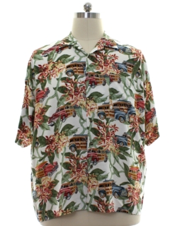 1980's Mens Rayon Hawaiian Shirt