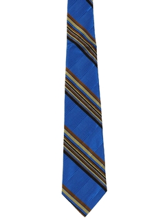 1960's Mens Diagonal Wide Mod Necktie
