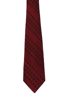 1960's Mens Diagonal Wide Mod Necktie
