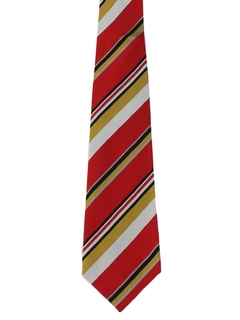 1960's Mens Diagonal Wide Mod Necktie