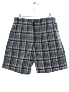 1990's Mens Plaid Shorts