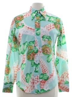 1970's Womens Seventies Shirt