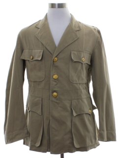 1940's Mens WW2 US Navy Uniform Jacket