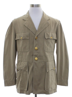 1940's Mens WW2 US Navy Uniform Jacket