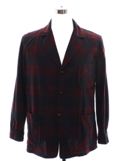 1960's Mens Pendleton Wool Forty Niner Style ShirtJac Jacket