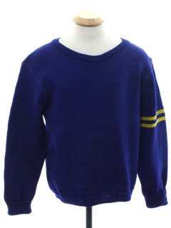 1950's Unisex Wool Cheerleader Sweater