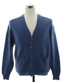 1970's Mens Pendleton Wool Cardigan Sweater