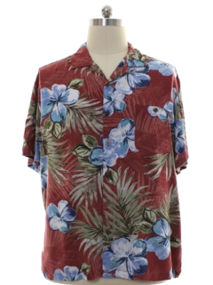 1990's Mens Rayon Hawaiian Shirt