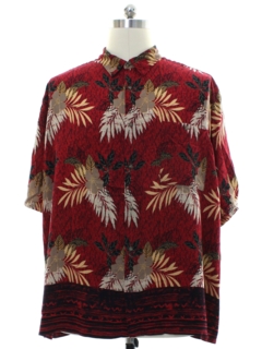 1990's Mens Rayon Hawaiian Shirt
