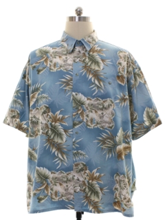 1990's Mens Pierre Cardin Cotton Hawaiian Shirt