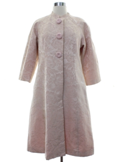 1950's Womens Nicholas Ungar Mod A-Line Coat Jacket