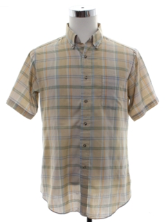 1980's Mens Preppy Shirt