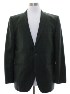 1960's Mens Mod Blazer Sport Coat Jacket