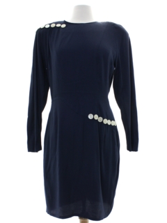 1980's Womens Totally 80s Dress