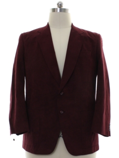 1980's Mens Ultrasuede Blazer Sportcoat Jacket