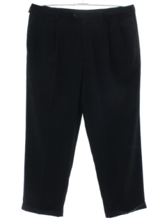 1980's Mens Totally 80s Pleated Slacks Pants