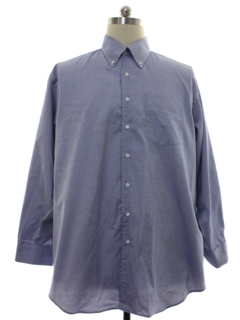 1990's Mens Designer Alberto Fiorelli Custom Preppy Shirt