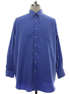 1990's Mens Designer Alberto Fiorelli Custom Preppy Shirt
