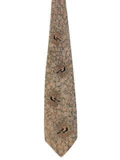 1940's Mens Wide Swing Necktie