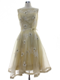50s style prom dress