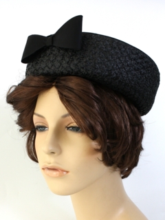 1960's Womens Accessories - Cloche Hat