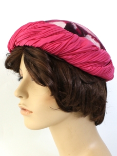 1960's Womens Accessories - Cloche Hat