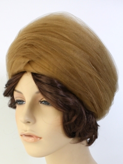 1960's Womens Accessories - Cloche Hat