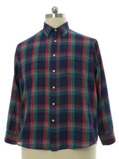 1980's Mens Preppy Shirt