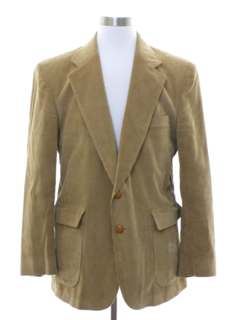 1980's Mens Corduory Blazer Sport Coat Jacket