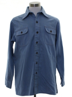 Mens Vintage Chambray Shirts at RustyZipper.Com Vintage Clothing