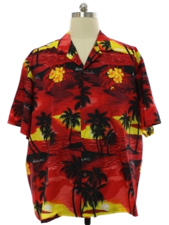 1980's Mens Hawaiian Shirt