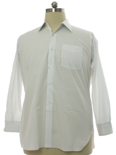 1950's Mens Custom Solid Shirt