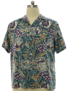 1980's Mens Hawaiian Shirt