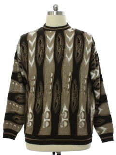 1980's Mens Coogi Inspired Cosby Style Sweater