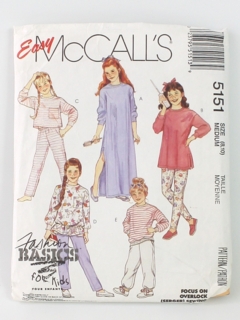 1990's Womens/Girls Pattern