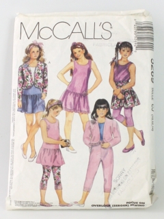 1990's Womens/Girls Pattern