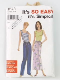 1990's Womens Pattern