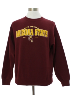 1980's Mens Arizona State College Sweatshirt