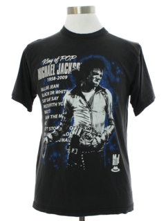 1990's Unisex Michael Jackson Memorial Band T-Shirt