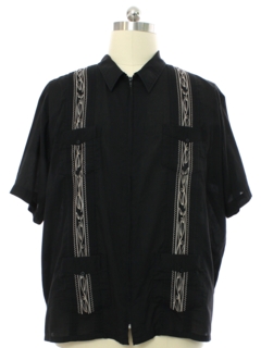 1990's Mens Guayabera Shirt