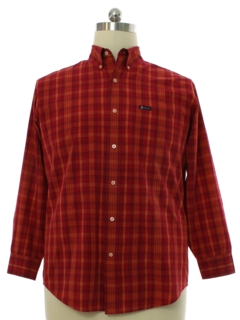 1990's Mens Ralph Lauren Chaps Preppy Plaid Shirt