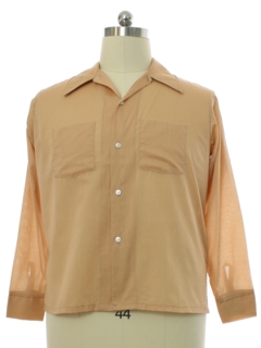 1970's Mens Mod Sport Shirt