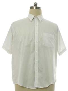 1980's Mens Solid Shirt