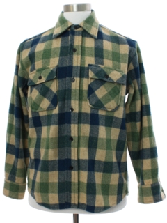 1960's Mens CPO Style Shirt Jacket