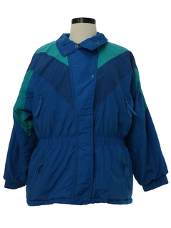 1980's Womens Totally 80s Ski Jacket