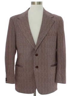 1970's Mens Disco Blazer Style Sport Coat Jacket